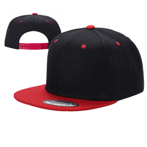 Polyester-Nylon 5-Panel Tarnmuster Tropischer Leopardenblatt Flat Brim Snapback Hut für Sport, Angeln und Ski-Performance - Product Image 2