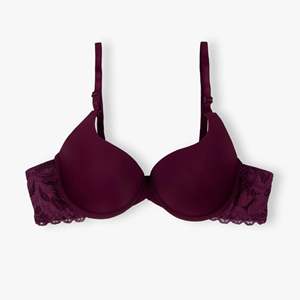 Soutien-gorge en dentelle marron importé d'Europe - Product Image 6