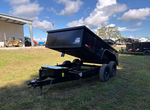 รถพ่วงดั๊มพ์ที่ดีที่สุดปี 2026 สำหรับเกษตรกรรายย่อยและงานก่อสร้าง รถพ่วงดั๊มพ์ขนาด 6 x 12 ฟุต พร้อมประตูแบบคอมโบและทางลาดแบบเลื่อนออกได้ - Product Image 6