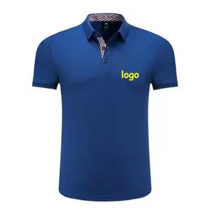 Chemises polo pour hommes, style décontracté chic, manches courtes, en coton, avec col classique, coupe ajustée, pour le bureau et le travail, confort optimal - Product Image 6