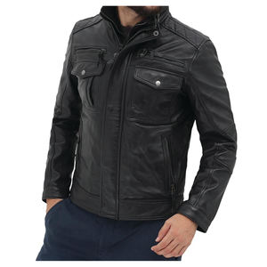 Leather Jacket Mens Fashion Designs <b>Boys</b> Classic Biker Jacket Motorcycle Pu Faux Leather Jacket <b>For</b> Mens <b>Blazer</b> jacket <b>for</b> men - Product Image 5