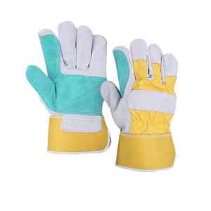 Nouveauté : gants de mécanicien en cuir de vachette grainé de qualité supérieure, gants de conducteur, fonctions anti-coupure et anti-impact, gants de mécanicien - Product Image 3