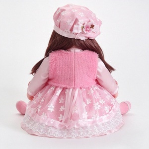 Customized Musical reborn plush <b>doll</b>, singing soft‑body reborn <b>doll</b>, musical cloth rag <b>doll</b>, interactive girl <b>play</b> <b>doll</b> - Product Image 4