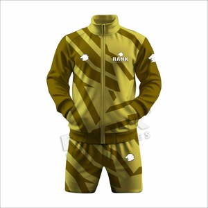 ชุดวอร์มผู้ชายแบบสั่งทำพิเศษสำหรับฤดูใบไม้ร่วงปี 2026 กางเกงขาสั้นคุณภาพสูง ผลิตจากผ้าโพลีเอสเตอร์ผสมฝ้าย สีสันตามสั่ง ระบายอากาศได้ดี - Product Image 1