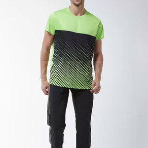 Camiseta de sublimación de diseño personalizado para hombre, ropa informal, manga corta, transpirable, ligera, estampada para estilo veraniego - Product Image 5