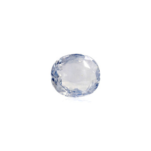Zafiro Sintético Bicolor de 8.18 Quilates, Corte Oval Facetado, Gema Rosa de 1.5mm para Aplicaciones Decorativas, Creado en Laboratorio, Tratado Térmicamente - Product Image 1