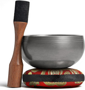 Bols chantants tibétains martelés à la main et polis d'Amazons, instruments de méditation, yoga, guérison sonore, équilibre spirituel, durables et de haute qualité - Product Image 5