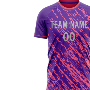 High Quality Short Sleeve Soccer Wear Customized Football Jersey Training <b>Shirts</b> Personalized Polyester Fabric Soccer Wear - Product Image 2