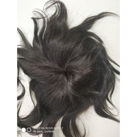 Perruque Full Swiss Lace naturelle Remy, 100% cheveux humains, toupet pour hommes, système de remplacement de cheveux