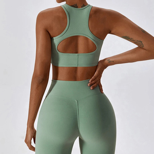 Customized Backless Fitness Yoga Top for Women Quick Drying Yoga Sports Bra Women - Product Image 2