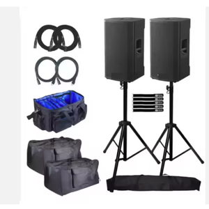 Ensemble de 2 enceintes actives 12 pouces FBT 112A de qualité supérieure, neuves, avec supports - Product Image 1