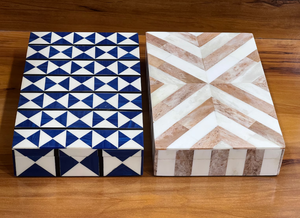 Elegante Caja Decorativa de Madera Maciza para Colgar en la Pared con Incrustaciones de Hueso/Resina/Nácar, Diseño Pulido Hecho a Mano Ecológico - Product Image 6