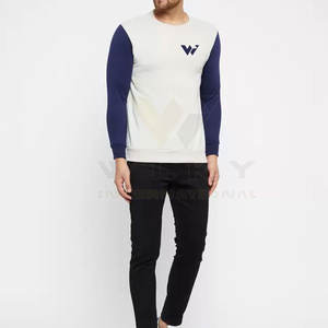 2024 OEM Wholesale Men Thermal <b>Sweatshirt</b> Pure Cotton <b>Fleece</b> <b>Sweatshirt</b> Comfortable for Men - Product Image 3