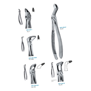 Forceps d'extraction dentaire manuels, instruments chirurgicaux, 151 incisives inférieures, extraction dentaire, acier inoxydable allemand, modèle - Product Image 5