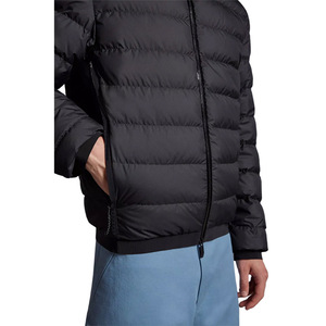 Manteau d'hiver léger pour hommes personnalisé en gros Veste matelassée matelassée Vestes gonflées de bombardier à la mode décontractées pour l'extérieur - Product Image 5