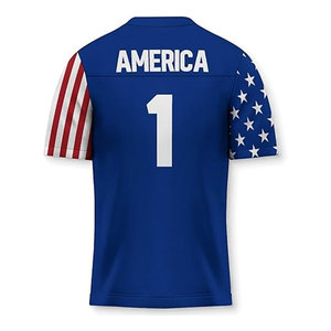 Camiseta de fútbol americano totalmente personalizada, superventas, camisetas de calidad superior, el mejor proveedor personalizado y al por mayor para equipos - Product Image 2