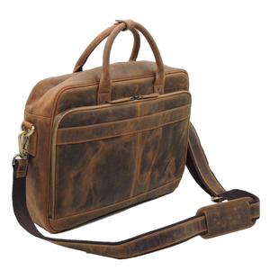 กระเป๋าเอกสารหนังสำหรับผู้บริหารกระเป๋าแล็ปท็อปสุดหรูกระเป๋าสำนักงานธุรกิจหนังคุณภาพสูงปรับแต่งได้ตามต้องการ - Product Image 3