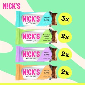 NICKS Chocolate bar Favorite <b>Mix</b> Variety <b>Box</b> Keto Snack Bars - Product Image 3