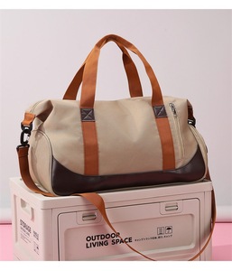 Bolsas de gimnasio con logotipo personalizado para mujer, bolsa de viaje para entrenamiento, bailarina, deporte, bolsas de fitness con compartimento para zapatos, soporte para alfombrilla - Product Image 2