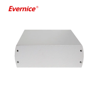 Boîte de jonction de boîtier d'instrument électronique en aluminium anodisé d'usinage CNC
