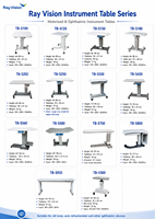 Factory Direct TB-S100 Electric Height Adjustable Table for Ophthalmic Diagnostic Devices