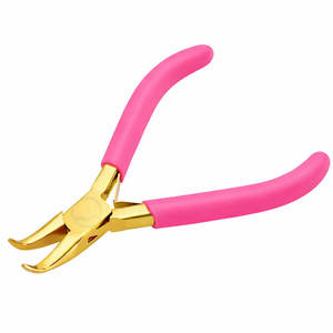 Alicates de Punta Curva para Joyería, Herramienta Manual Profesional de Acero Inoxidable para Doblar Alambre, Proveedor Mayorista - Product Image 3