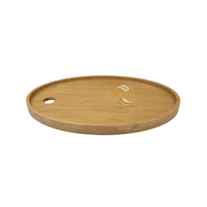 Bandeja de Bambú con Logotipo Personalizado OEM, Bandeja de Servicio Sostenible para Marca Privada - Product Image 5