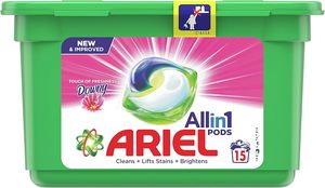 Capsules de lessive Ariel 3-en-1, 15 unités – Nettoyage en profondeur et élimination des taches - Product Image 2