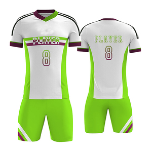Conjuntos de ropa de fútbol de color personalizados de alta calidad para adultos Uniforme deportivo hecho en fábrica con tecnología de corte automatizado - Product Image 3