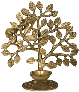 2025 support de lampe de thé à la demande avec conception d'arbre utilisation enduite d'or pour les maisons et les villas utiliser porte-encens au prix de gros - Product Image 1