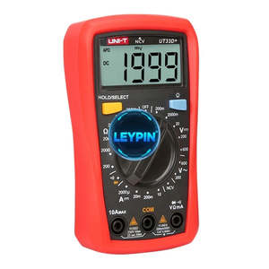 Multímetro Digital Portátil Uni-t UT-33D+, Medidor de Corriente CA/CC y Resistencia, Detector de Voltaje sin Contacto (NCV), Producto Lexso - Product Image 3