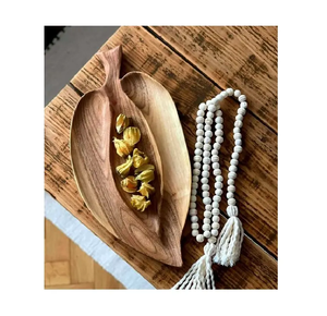 Accessoire de restaurant haut de gamme Assiette en bois Fête de Noël Produit le plus vendu fabriqué en Inde - Product Image 4