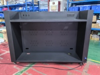Nuevo Modelo de Cabina de DJ Portátil con Pantalla LED, Control por Aplicación, Soporte de Piso, Elevador, Estuche Resistente, Disponible en Almacén de EE. UU.