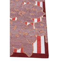 Tapis en laine rayés Alhambra Ivory Flat Weaves pour usage domestique - ADWP-13065 - Product Image 4