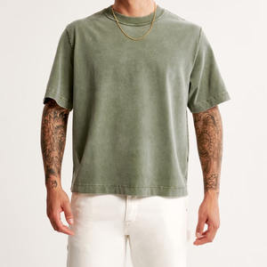 เสื้อยืดผ้าฝ้ายออร์แกนิก100% สำหรับผู้ชายเสื้อยืดฮิปฮอปแนวสตรีทเสื้อยืดพิมพ์ลายลำลองมีโลโก้ด้านหน้าราคาถูกมากดีไซน์แบบกำหนดเอง - Product Image 4