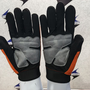 Gants de travail de mécaniciens haute performance en cuir synthétique avec jointure et protection du dos des mains Gants de sécurité - Product Image 3