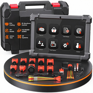 Scanner per Camion X7HD 10.1'' per Veicoli Pesanti, Oltre 40 Funzioni di Reset, Controllo Bidirezionale e Test Attivi, Codifica ECU, Strumenti Diesel per Sistemi Completi - Product Image 1