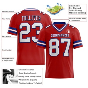 All Over Print Sports Wear Vintage Classic Retro Football <b>Shirts</b> Custom Retro Soccer Jersey V Neck Football <b>T</b>-<b>shirt</b> For Men - Product Image 2