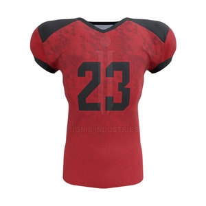Uniforme de fútbol americano de alta calidad de color personalizado 100% poliéster uniforme de fútbol americano ropa de equipo - Product Image 2