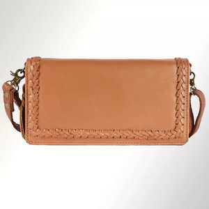 Cartera de Cuero Genuino con Diseño Floral Occidental Bohemio Personalizado de Rodeo International, Decoración de Flores con Borla, Venta al por Mayor - Product Image 3