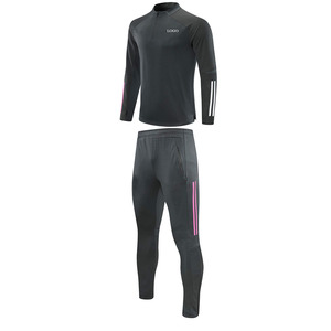 Survêtement pour homme en coton et polyester / Manches longues / Prix de gros / Service OEM / Col montant réglable - Product Image 4