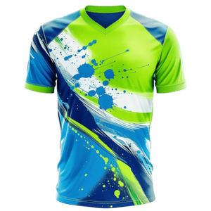 Maillots de sport classiques unisexes Dry-Fit pour l'été – Tenues décontractées de football pour enfants et hommes - Product Image 2