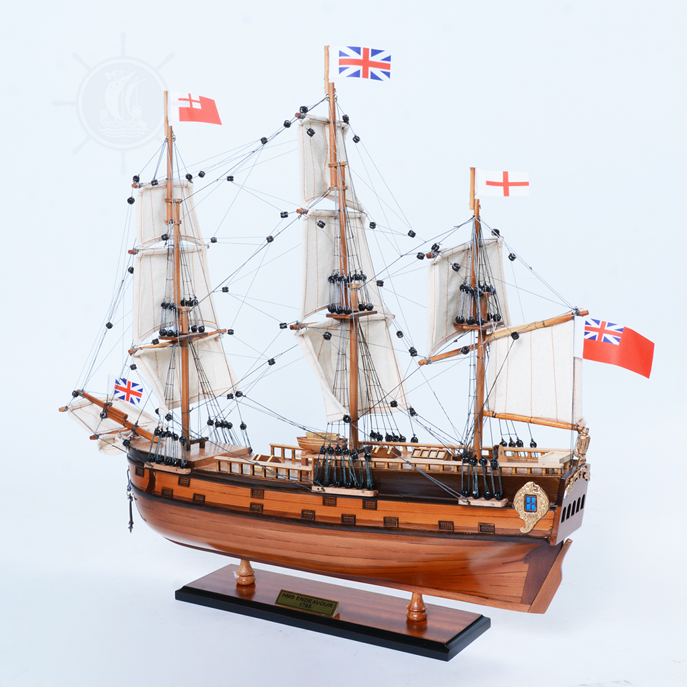 HMS Endeavour Model Ship |Exclusive