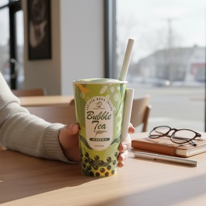 Madam Hong Original <b>Bubble</b> Milk Tea Cup with Tapioca Ball 250ml Instant Drink OEM Available - Product Image 5