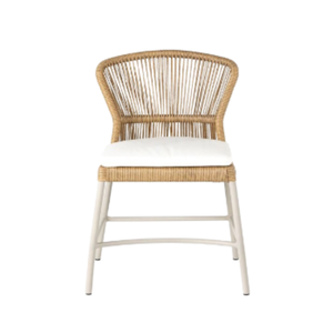 Modern Garden Leisure <b>Rattan</b> Armchairs Outdoor Patio Rope Restaurant Armchair Dining Garden Rope Terrace Chairs For <b>SALE</b> - Product Image 4