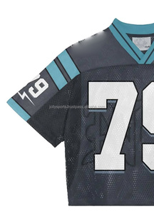 เสื้อฟุตบอลแฟชั่นสตรีทแวร์ผ้าเจอร์ซีย์ผ้าฝ้าย100% พิมพ์ลาย - Product Image 2