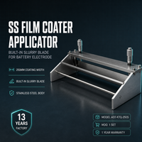 Applicateur de revêtement de film SS de 250mm lame de boue intégrée pour électrode de batterie
