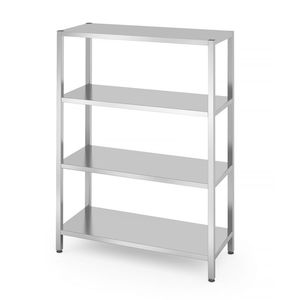 Scaffale da Cucina HENDI con 4 Ripiani Solidi 1200x500x1800mm per un'Organizzazione Efficiente - Product Image 1