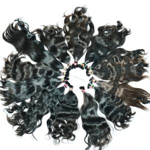 Vendedores mayoristas de cabello crudo vietnamita alineado con cutícula de un donante 100%, extensiones de cabello a granel sin enredos - Product Image 5