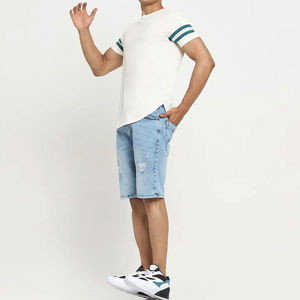 T-shirts décontractés pour hommes de haute qualité 100% coton vêtements décontractés personnalisés T-Shirt pour hommes vêtements d'été T-Shirt de mode - Product Image 5